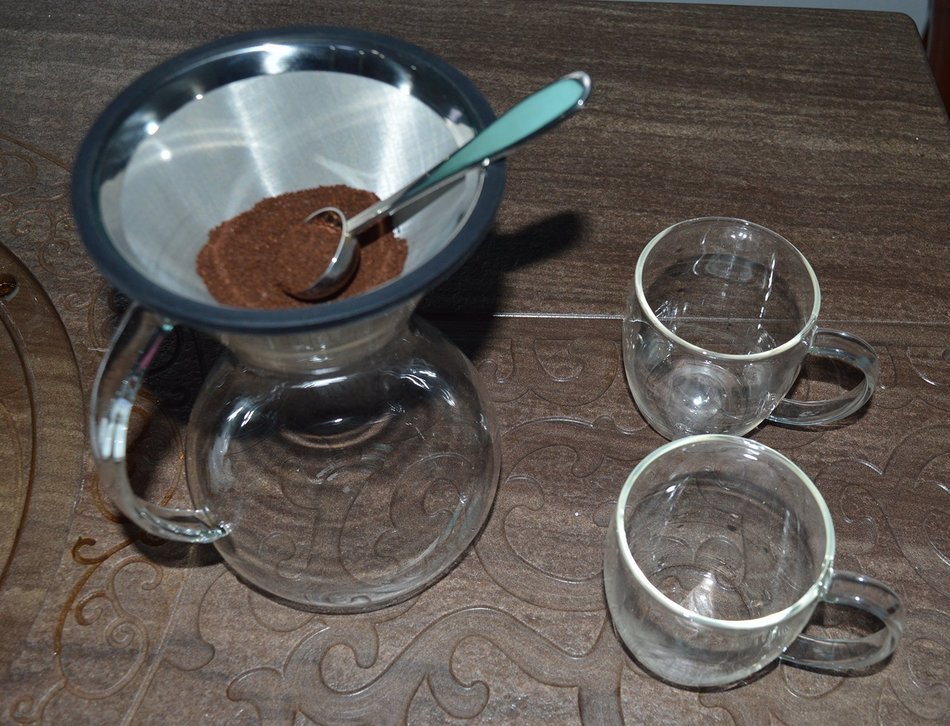 YC-Houseware Cone Coffee Filter 304 Stainless Steel Paperless Pour Over Coffee Dripper With Extra Fine Mesh Fits... N7