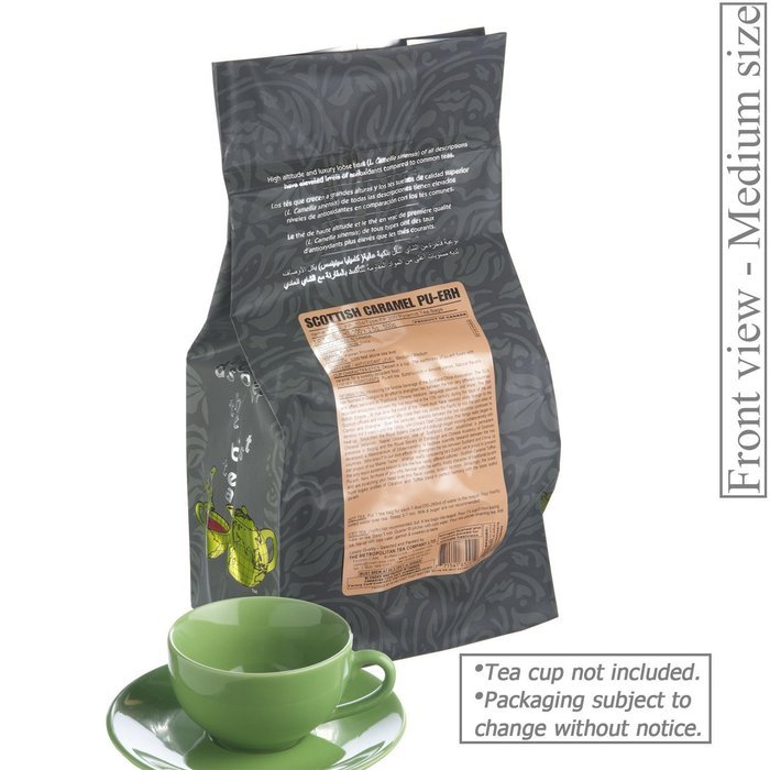 Metropolitan Tea 200 Count Pyramid Shaped Teabags, Scottish Caramel N2