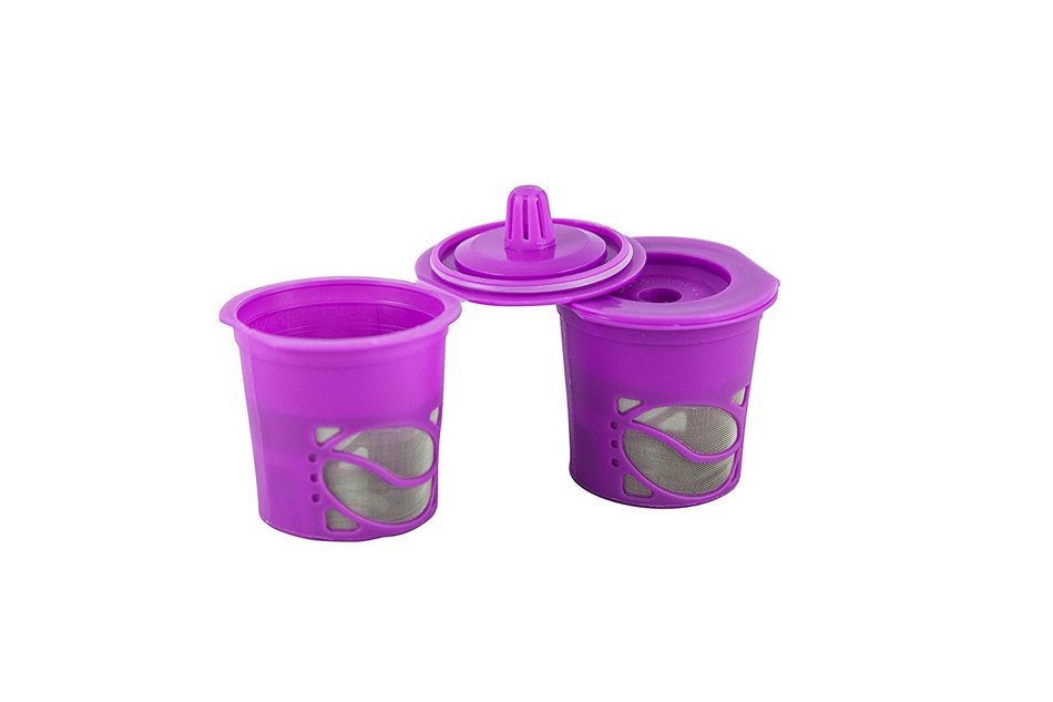 Fill 'n Brew Coffee Machine Reusable Cups 2 count, 2-Pack (4 Reusable Cups in Total) N2