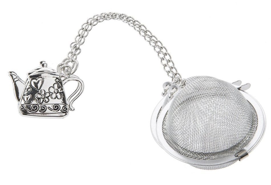 Tea Kettle Charm Tea Infuser Ball - By Ganz