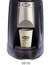 Flavia Fusion SB-100 Small Office Espresso Machine and Coffeemaker Combo with 118 Free Drinks N3