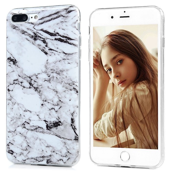 Badalink iPhone 7 Plus Case (5.5") Shockproof Drop Protection Soft TPU Bumper Protective Back Cover Flexible Colorful... N44