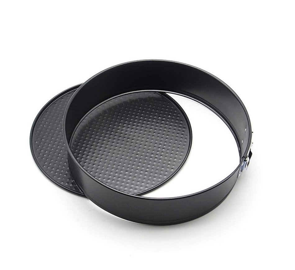 Bestwoohome Round Cake Springform Pan Mold with Removable Bottom for Baking (10.23 Inches) N14