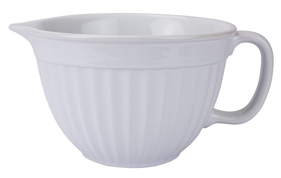 Boston Warehouse Stoneware Batter Bowl, Cherry Red N2