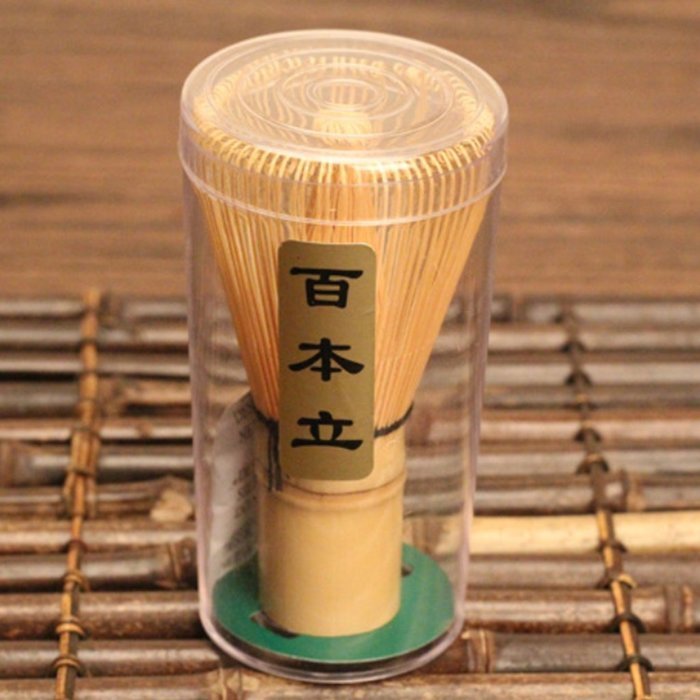 1xTea Ceremony Accessory Bamboo Whisk Matcha Green Tea Chasen 4 Kinds Prongs - Bamboo, 45-50Prongs N17