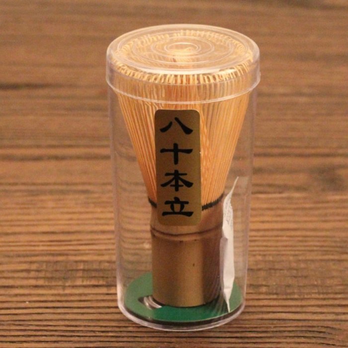 1xTea Ceremony Accessory Bamboo Whisk Matcha Green Tea Chasen 4 Kinds Prongs - Bamboo, 45-50Prongs N20