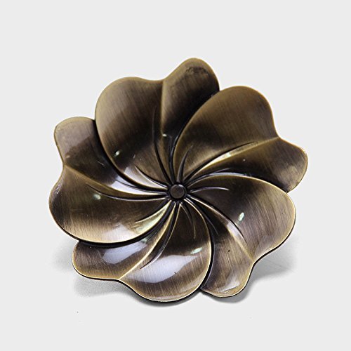 CCWY Large hand-carved hammer Tin coaster copper art coaster Cup pot holding saucer Taiwan tea zero allocation... N6