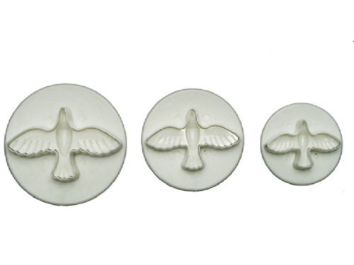 NY CAKE Dove Plunger and Cutter Set of 3