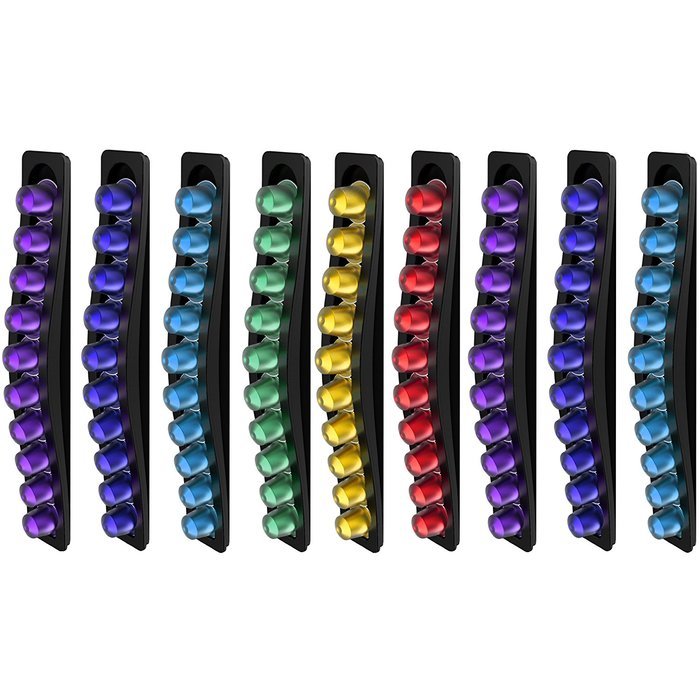 Swissmar CAPstore Wave 20 Nespresso Capsule Magnetic Storage Rack N9