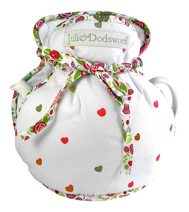 Julie Dodsworth Strawberry Fair Open Top Cotton Tea Cosy N2