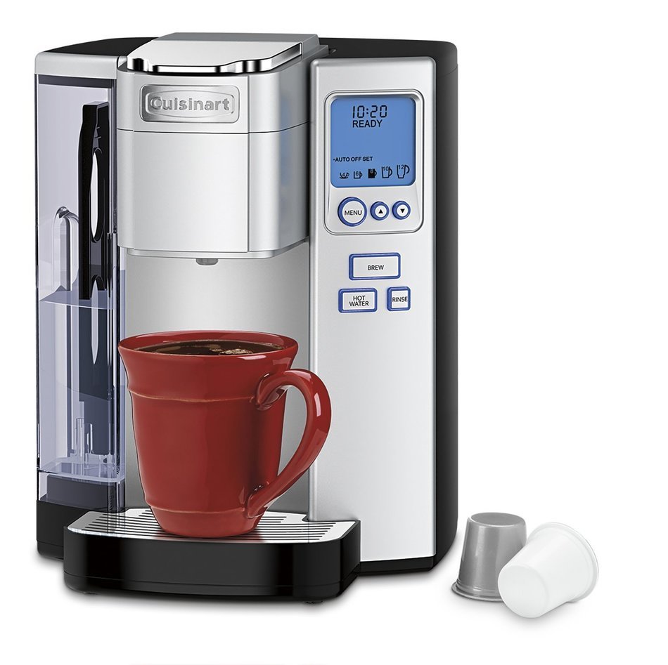 Cuisinart SS-10 Premium Single-Serve Coffeemaker, Stainless Steel N2