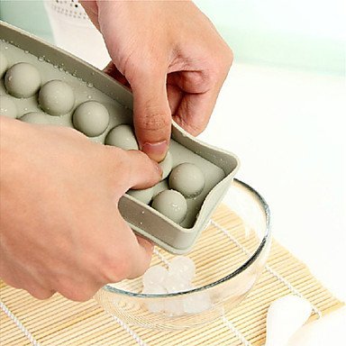 Y&XL&H Silione Round Ball Ice Brick Cube Maker Tray Sphere Mould Mold Party Brick Bar (Random Color) N4