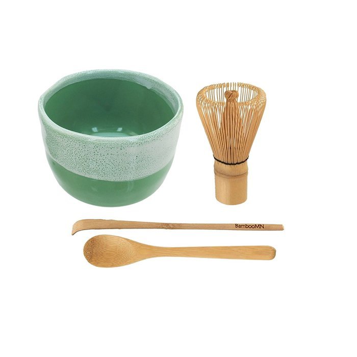 BambooMN Brand - Matcha Tea Bowl - White N9