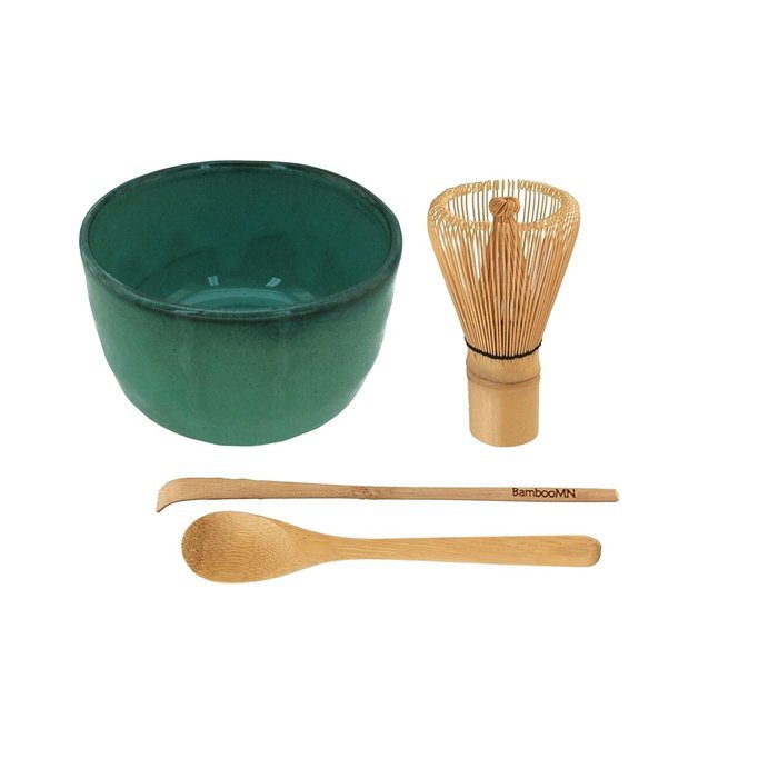 BambooMN Brand - Matcha Tea Bowl - White N10