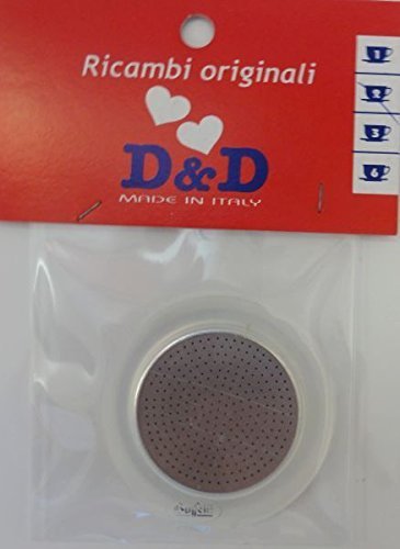 Top Moka - Spare Filter - Replacement Part Suitable for all Top Moka Coffee Makers - 3 Cups N4