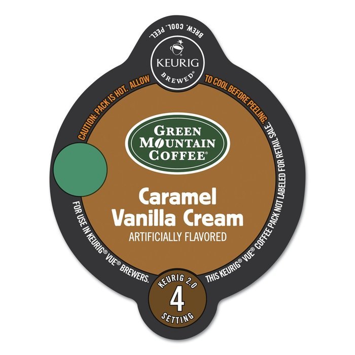 Caramel Vanilla Cream Coffee Vue Pack, 16/Box N2