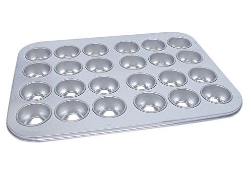 CybrTrayd R&M Muffin Pan, Mini/24, Tin