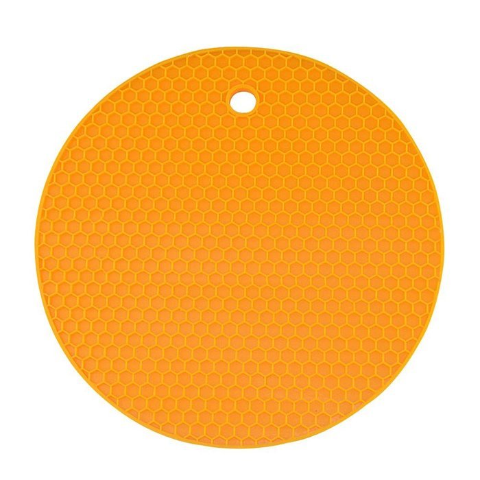 Kaimao Silicone Round Coasters Heat Resistant and Non-slip for Trivets, Potholders, Table Mats 18cm*18cm/7.09"... N12