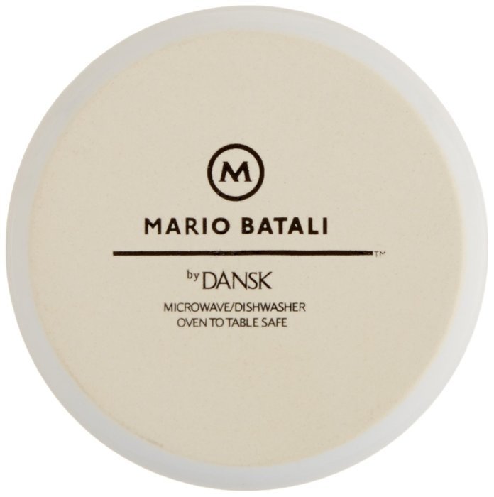 Mario Batali 2-Piece Stoneware 3.5-Inch Ramekin Set by Dansk, White N3