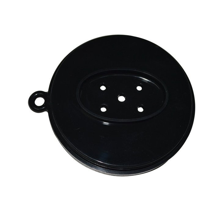 JSS Silicone Coffee Filter Dripper, Food Grade Collapsible Coffee Filter cone with Free Hook (Black) N29