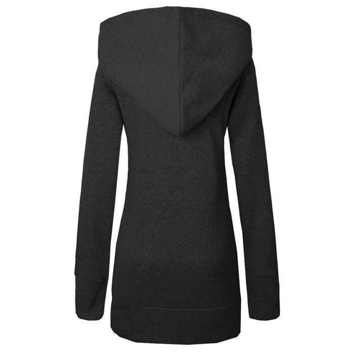 Coat,Morecome Women Plus Velvet Thickened Hooded Sweater Leopard Zipper Coat N16
