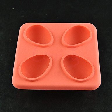 Y&XL&H Laying Eggs Silicone Ice Box Muffin Egg Ice Cube Tray Mold Jello Mould Party Drink(Random Color)