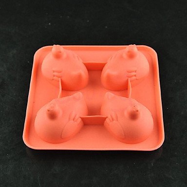 Y&XL&H Laying Eggs Silicone Ice Box Muffin Egg Ice Cube Tray Mold Jello Mould Party Drink(Random Color) N3