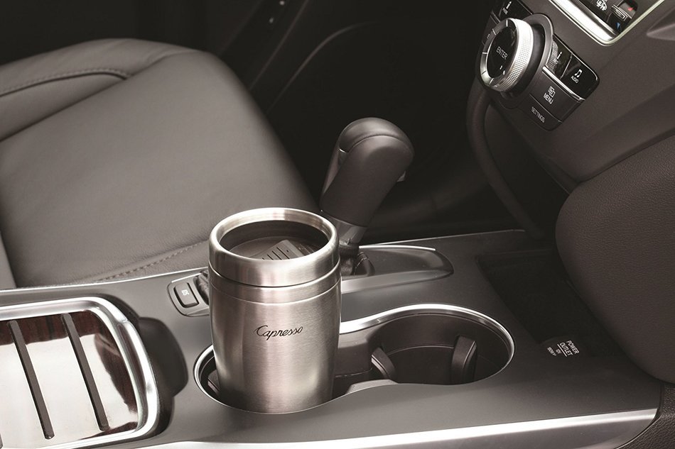 Capresso On-the-Go Personal Coffee Maker, Silver/Black N2
