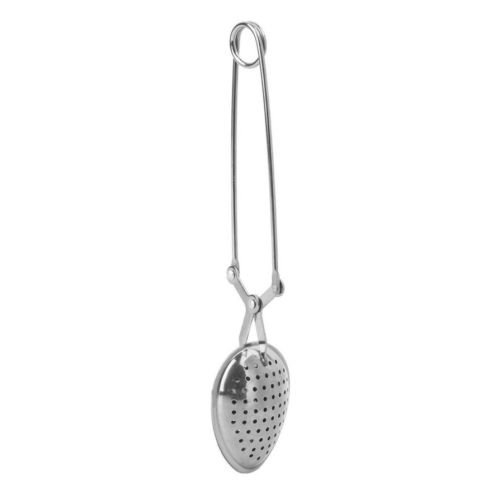 MoeWoods(TM) Stainless Steel Spoon Tea Ball Herb Mesh Infuser Filter Squeeze Strainer Z@ N5
