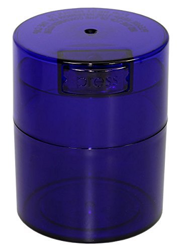 Tightvac TV2-CBT - 1/2 oz to 3 ounce Vacuum Sealed Container Blue Tint ...