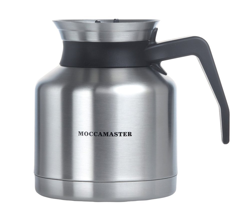 Moccamaster 79212 KBTS 8-Cup Coffee Brewer with Thermal Carafe, Polished Silver