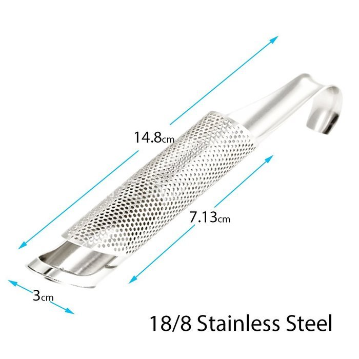 Tea Commission Tea Infuser Steeper Strainer Stick Pipe, Premium Extra Fine Mesh Stainless Steel Filter for Loose... N8