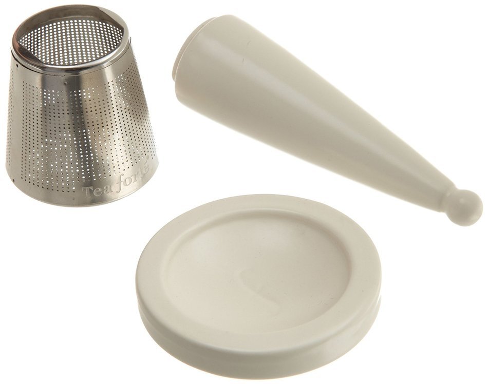 Tea Fort&eacute; Luci Loose Tea Infuser, White, N2