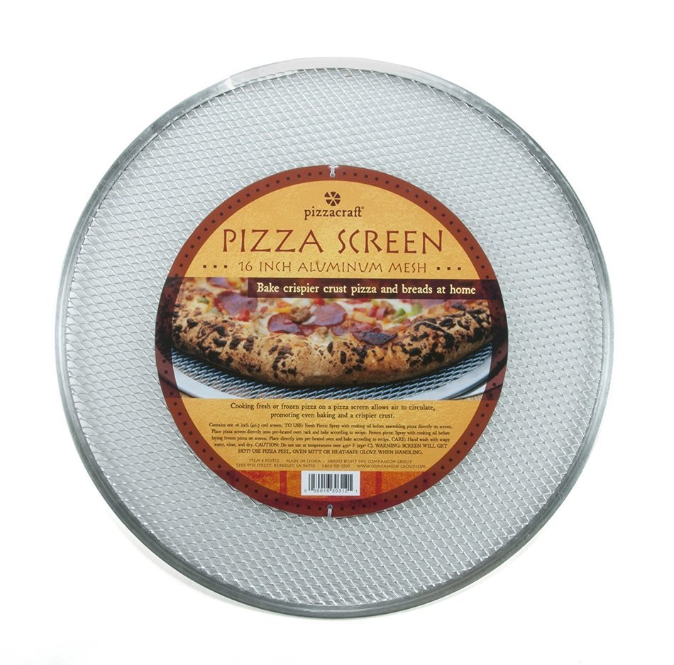Pizzacraft Aluminum Pizza Screen / 16 Diameter - PC0312 N2