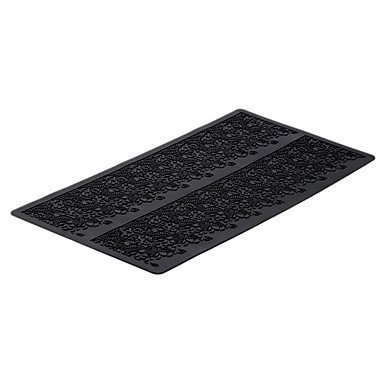 Y&XL&H Large Silicone Lace Flower Mat Embossed Cake Mold Sugarcraft Decoration Tools N2