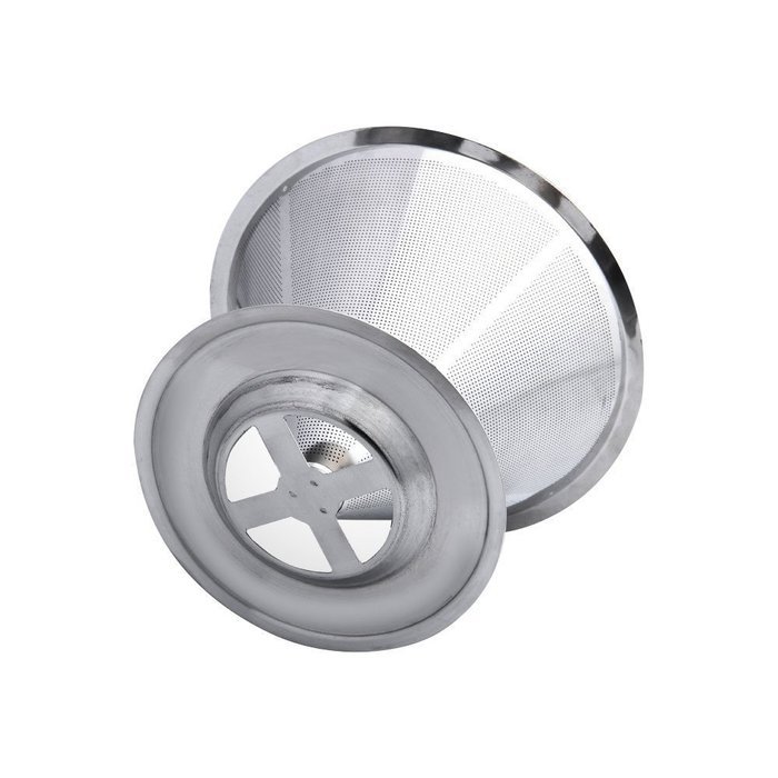 Pour Over Coffee Filter Paperless - STYDDI Stainless Steel Reusable Double Mesh Coffee Dripper with Stand , Coffee... N6