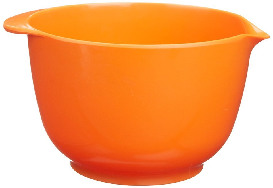 GHP 3-Piece Melamine Mixing Bowl Set with Non-Skid Silicone Bottoms, Yellow/Blue/Green N5