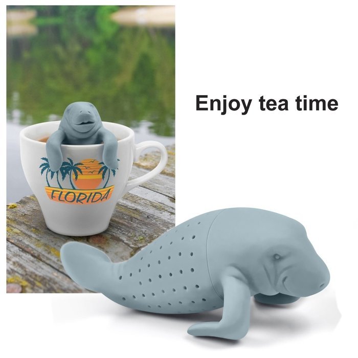 Sino Banyan Tea Infuser Strainer,Set of 2,without Scalding Fingers,Swan N13