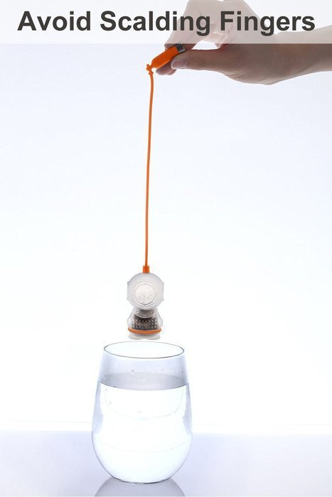 Sino Banyan Tea Infuser Strainer,Set of 2,without Scalding Fingers,Swan N16