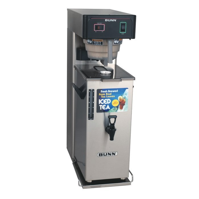 BUNN 36700 Commercial Iced Tea Brewer with Portable Server, 3 gallon, Black/Stainless Steel