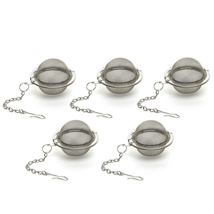 Loving Gift Tea Strainer Infuser Filters Stainless Steel Locking Spice Mesh Herbal Interval Diffuser Ball Cooking... N8
