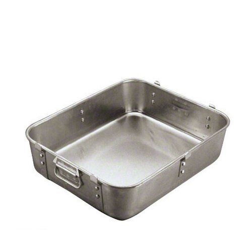 Vollrath (44821/2) 16" x 20" Aluminum Strapped Roast Pan Bottom - Wear-Ever Collection [Set of 2]