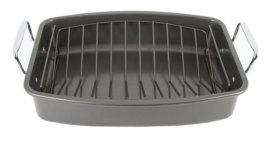 Oneida Carbon Steel Roaster with V-Rack