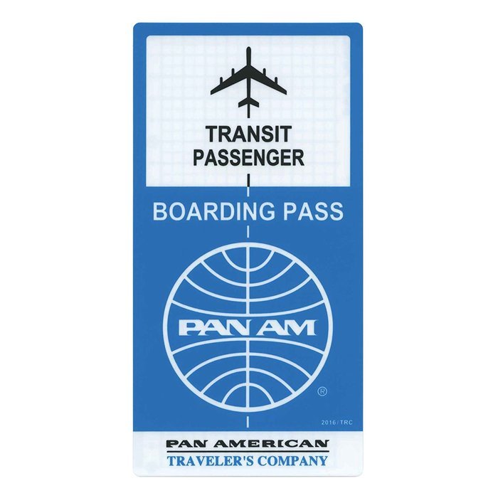 2016 Pan Am &times; Traveler's notebook regular size underlay