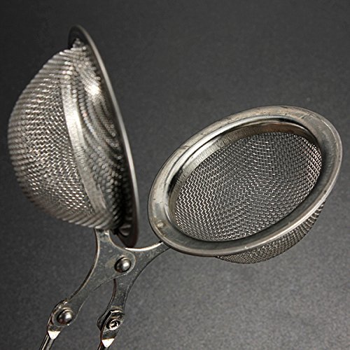 "Stainless Steel Tea Spoon Filter Mesh Ball Infuser Strainer" shopping N5