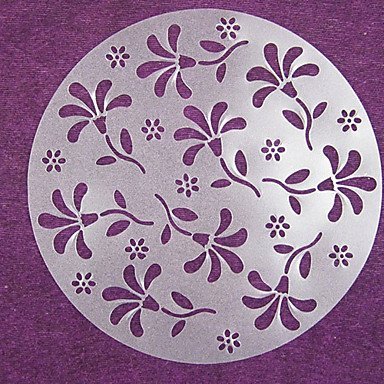 Sher 4 Pcs Round Cake Fondant Mold Craft Decorating Cutter Flower Heart Sugarcraft 20200.12 cm