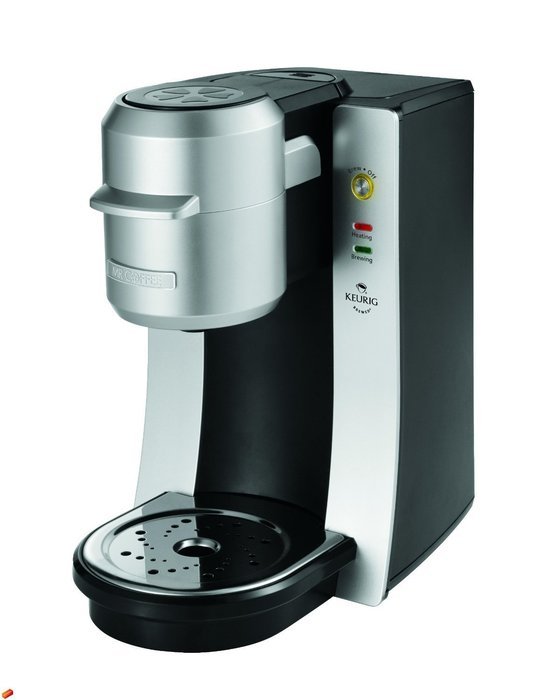 Mr. Coffee BVMC-KG2W-001 Single Serve Coffee Brewer, White N6