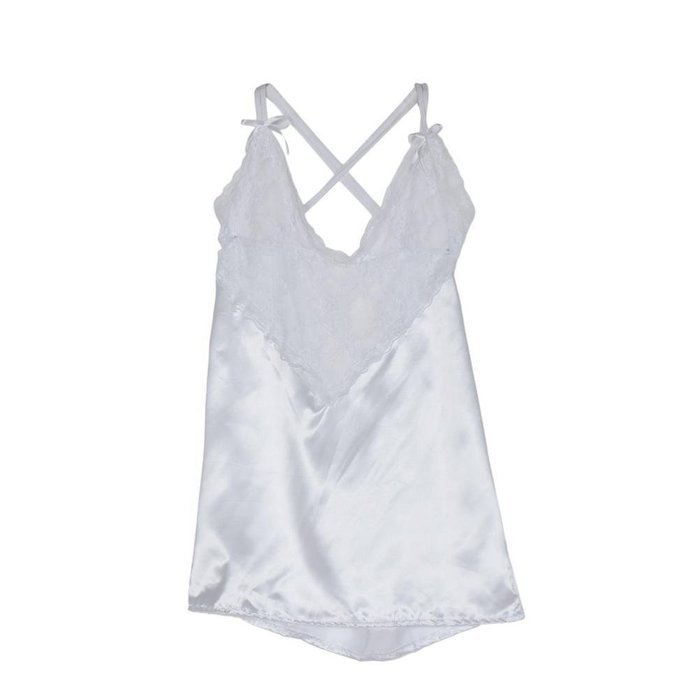 Mini Dress ，Beautyvan Comfortable Lingerie Nightwear Underwear Sleepwear Babydoll Lace Dress (L, Blue) N4