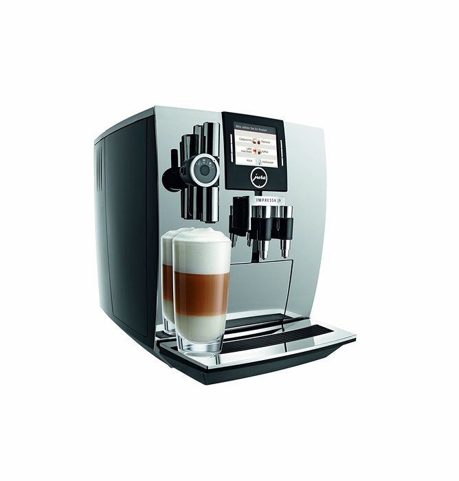 Jura Impressa J9 One Touch TFT Automatic Coffee Center, Chrome N6