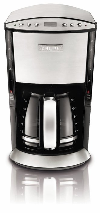 KRUPS KM720D50 - 12-cup Programmable Coffee Maker (Silver) (Certified Refurbished) N5